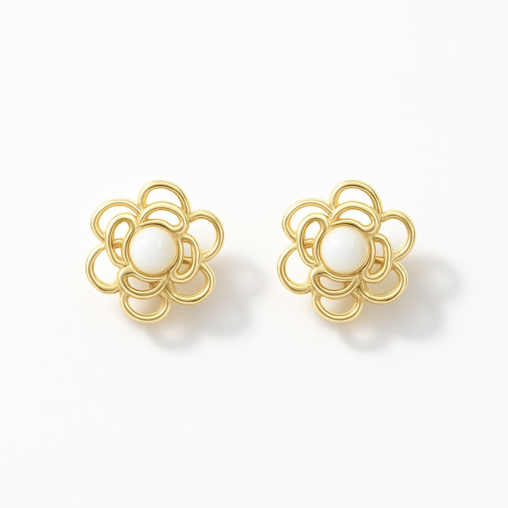 Zinnia earrings