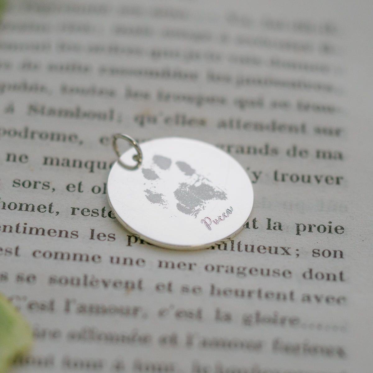 Pet Memory Engraved Pendant