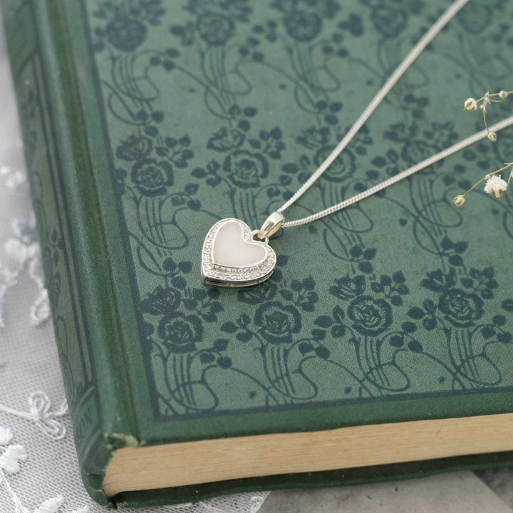 Halo Heart Necklace