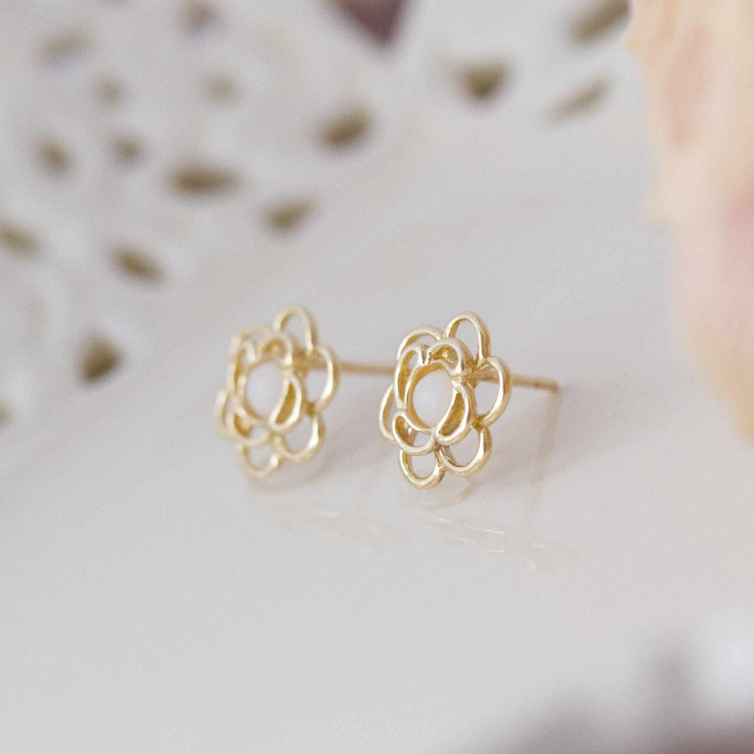 Zinnia earrings