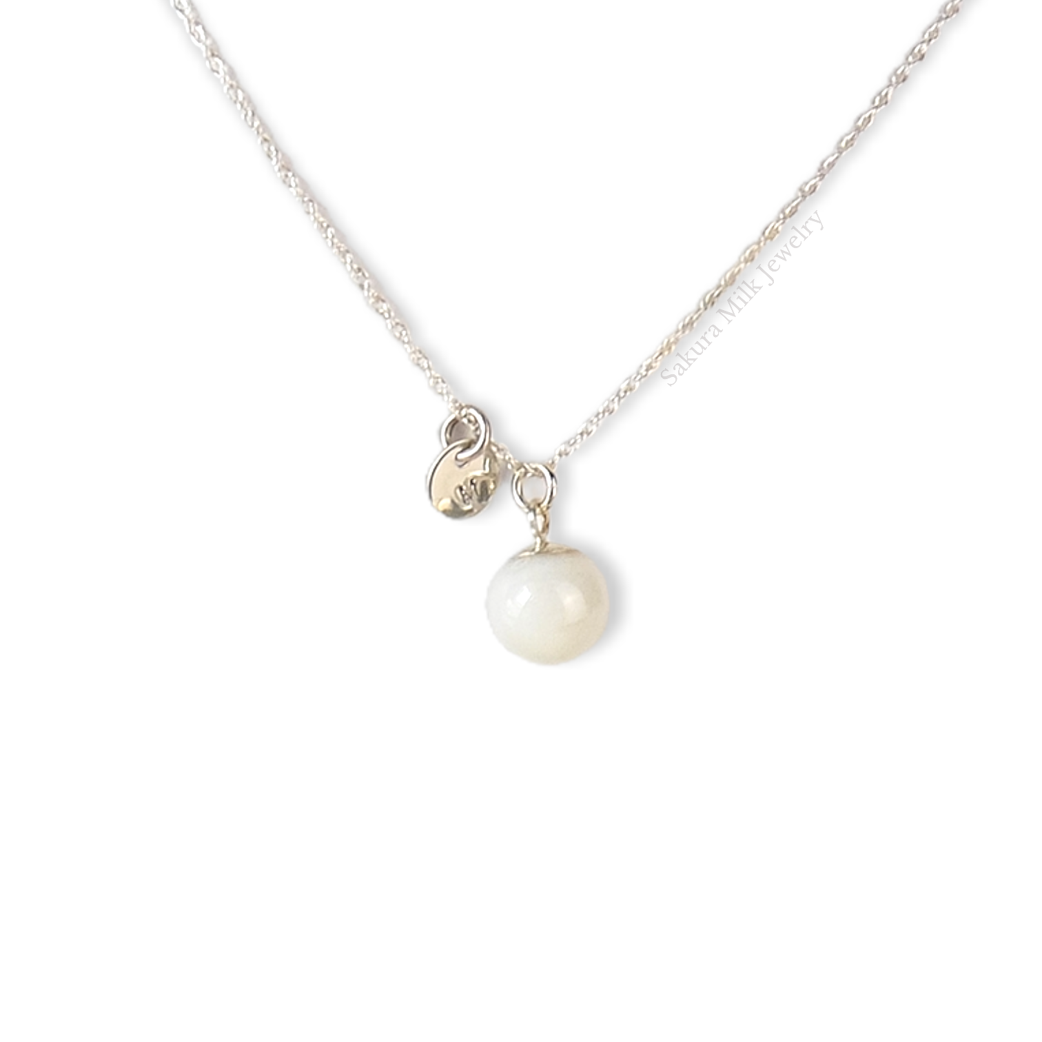Initial Pearl necklace